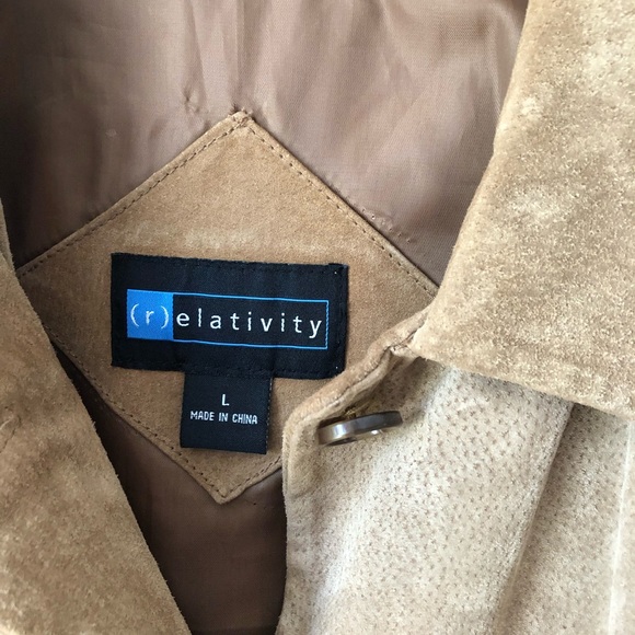 Suede coat - Picture 2 of 3